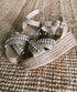 CANDY BOHEM KRİSTAL TAŞLI HASIR SANDALET